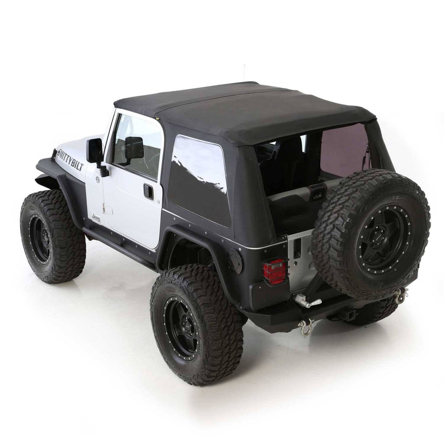 Smittybilt 9073235 Bowless Combo Top w/Tinted Windows | Jeep Wrangler