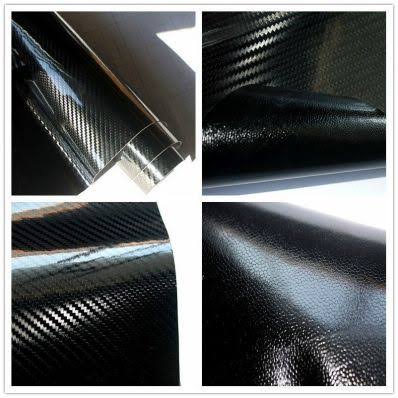 Stickerslab 5D High Gloss Black Carbon Fiber Car Wrap Decorative Film 152cm x 200cm - Home Page