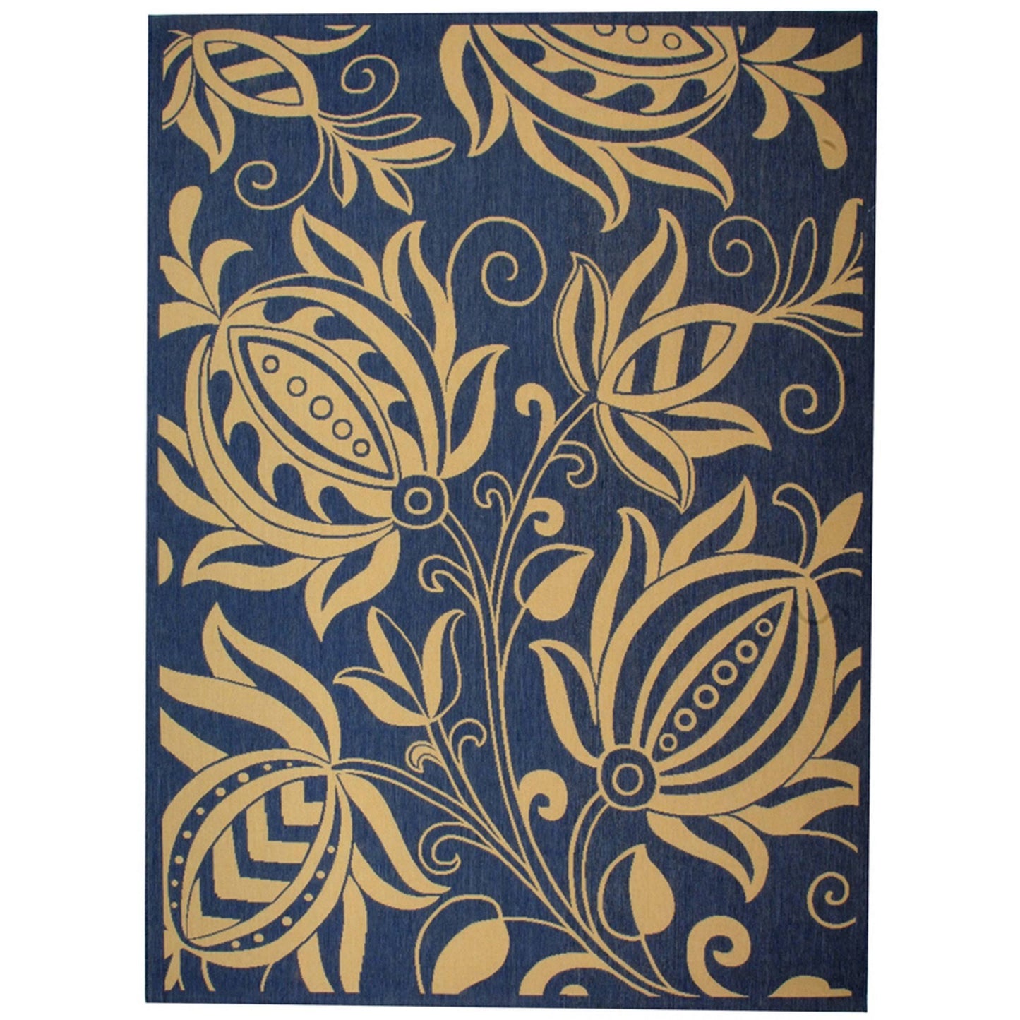 Safavieh Courtyard Area Rug CY2961 Blue / Natural, 8 x 11