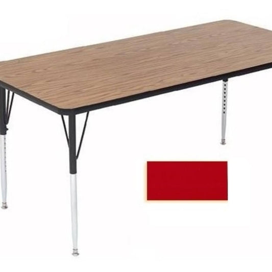 Correll Rectangle Activity Table Red