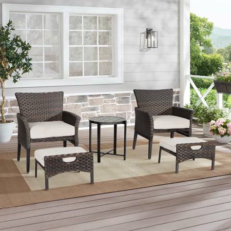 Better Homes Gardens Sandcrest 5-Piece Outdoor Patio Bistro Set