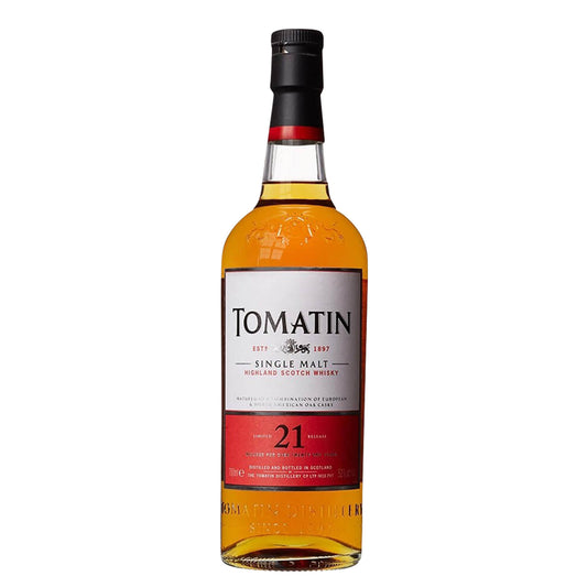 Tomatin 21 Year Highland Single Malt Scotch Whisky