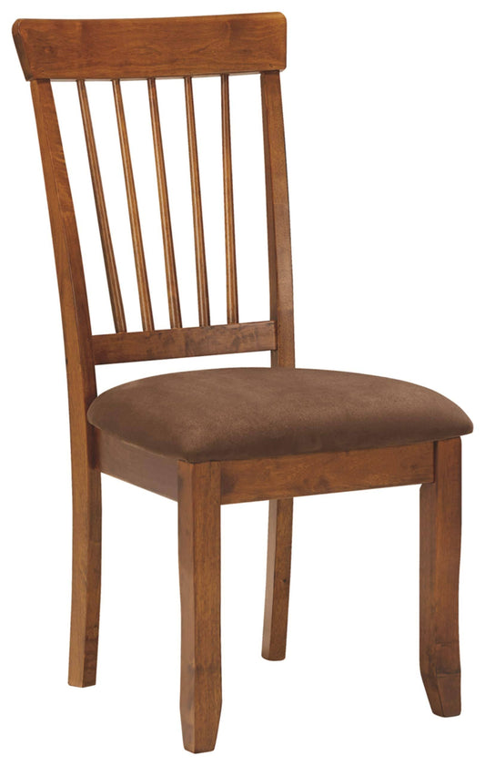 Berringer Dining Upholstered Side Chair - Rustic Brown