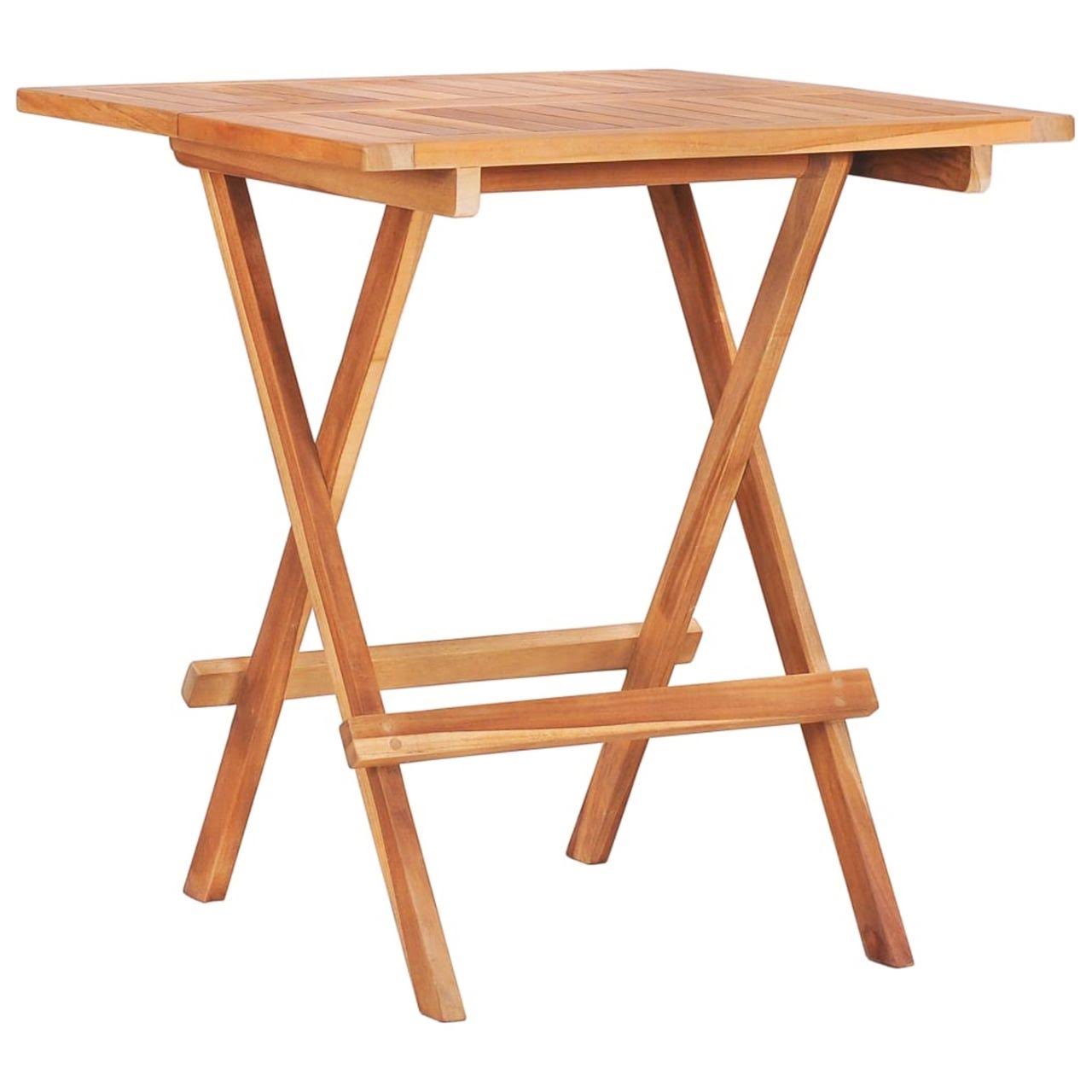 vidaXL Folding Bistro Table 23.6