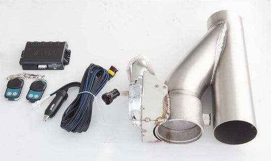 XForce Exhaust Electric Exhaust Cut Out Kit with Varex Remote 3.5