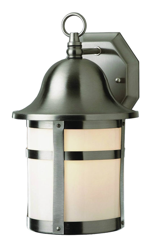 Trans Globe Pl-4581 BN 16 Inches Outdoor Wall Light in Brushed Nickel