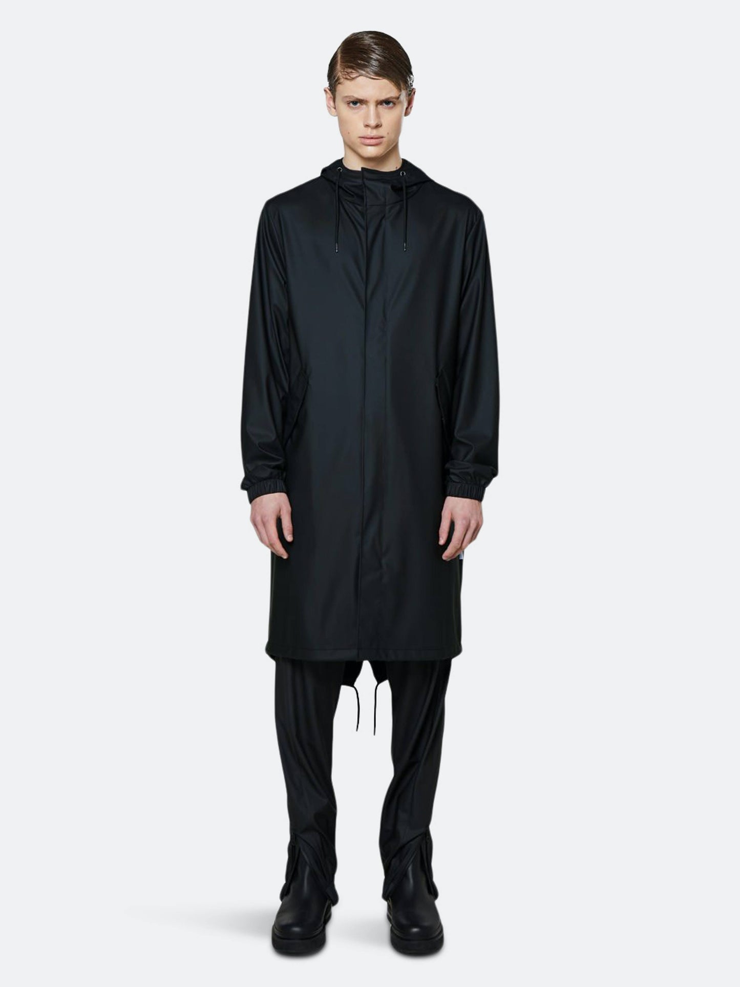 Rains Fishtail Parka - Black - XS/S