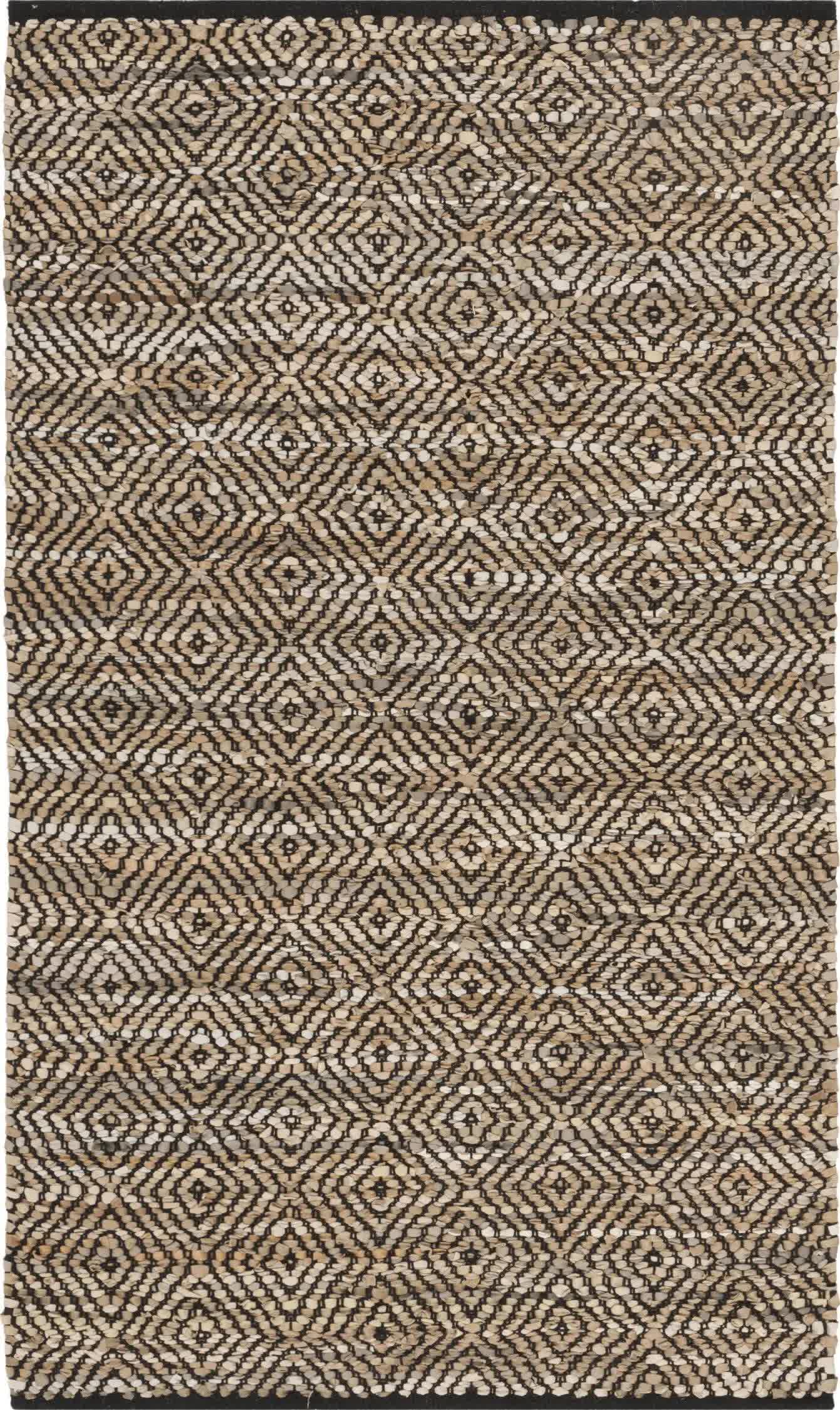 Safavieh Vintage Leather VTL102B Area Rug Beige 6 x 6 Square