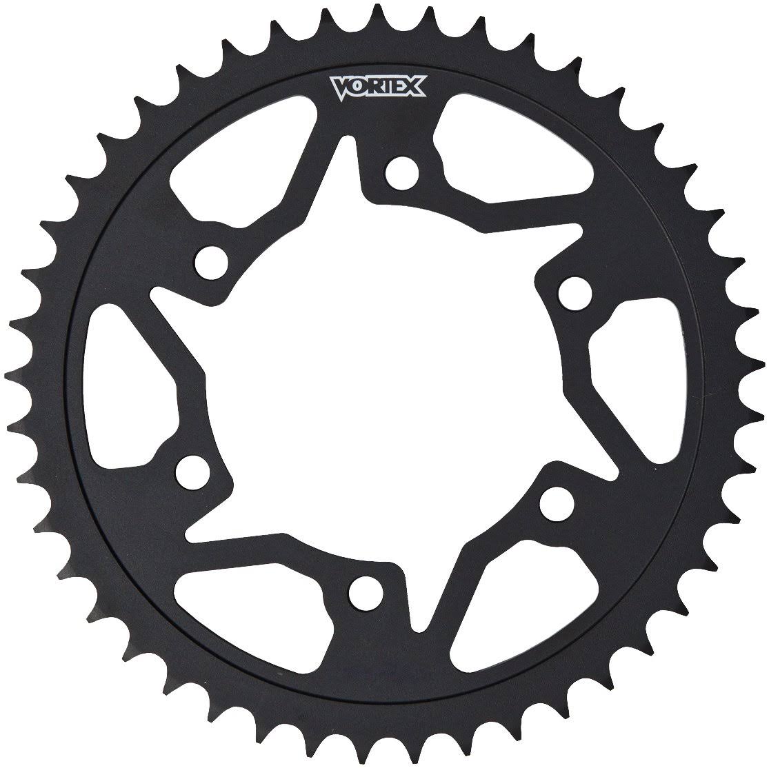 Vortex 526S-45 Black 45-Tooth 525-Pitch Steel Rear Sprocket