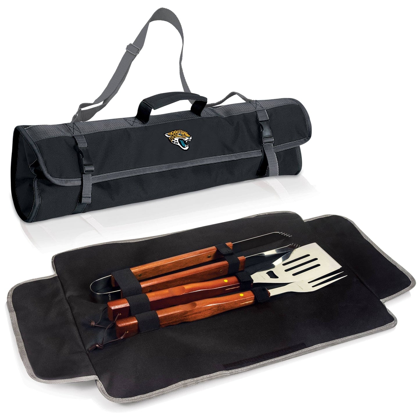 Picnic Time Jacksonville Jaguars 3-Piece BBQ Tote