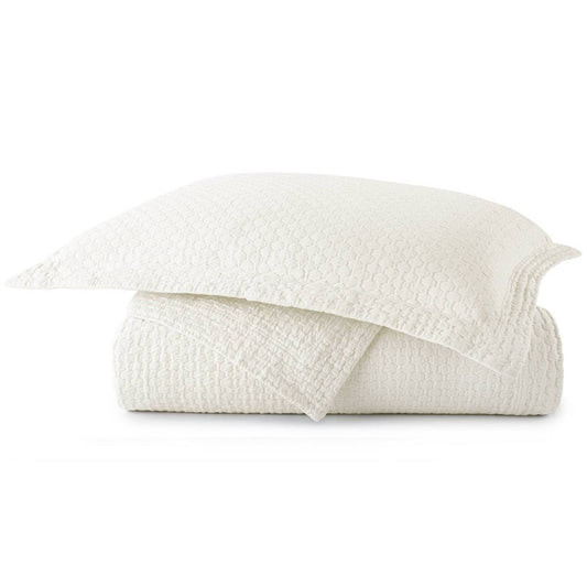 Peacock Alley Juliet Matelasse Twin Coverlet Pearl