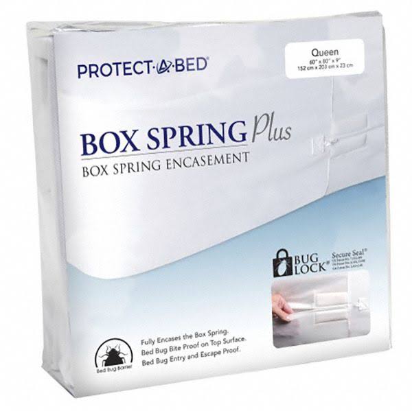 Protect-A-Bed Bob3014 Box Spring Encasement,queen,8 In,80 in