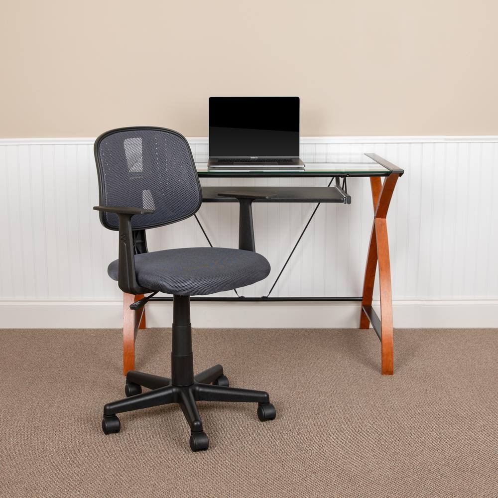 Carnegy Avenue 23 in. Width Standard Gray Mesh Task Chair