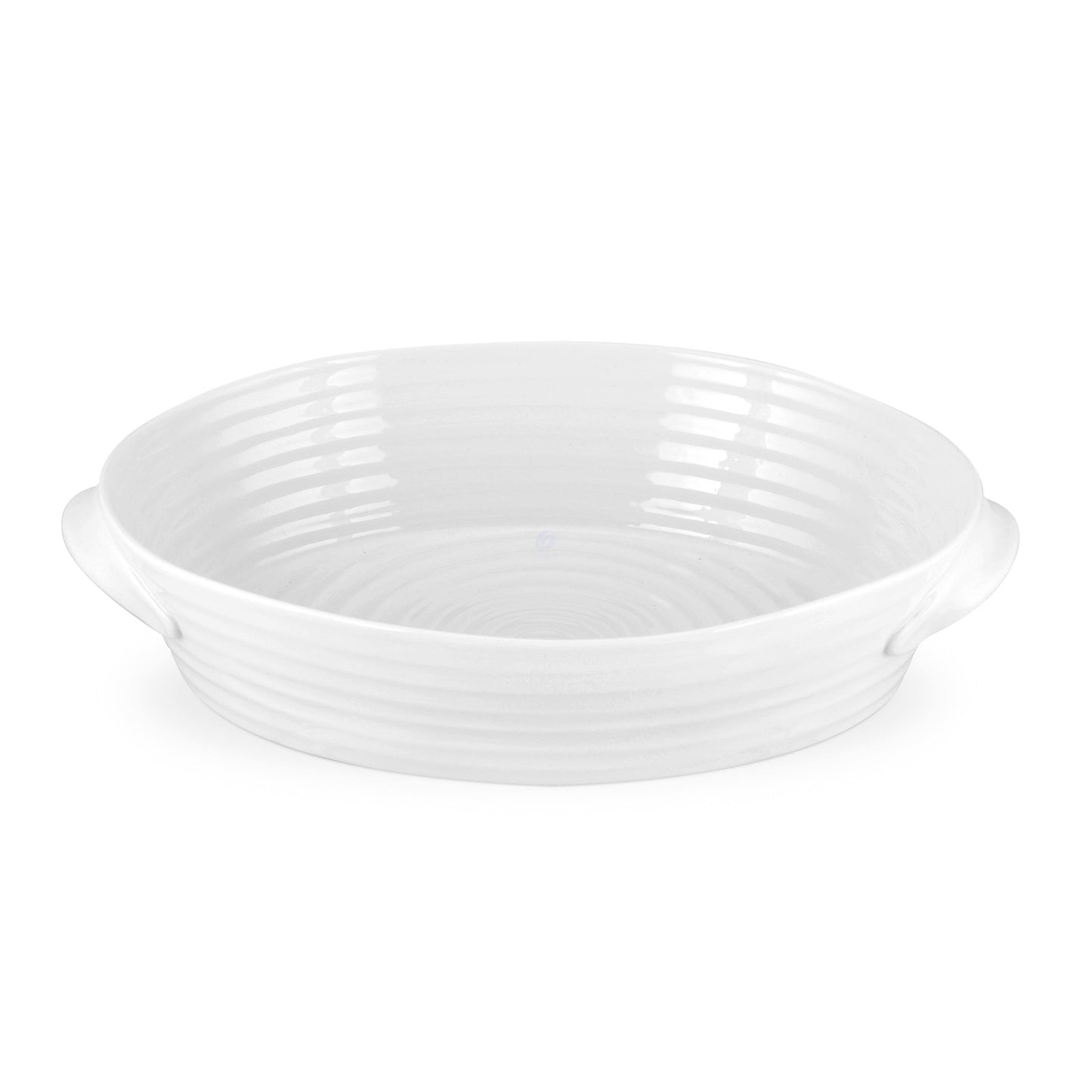 Portmeirion Sophie Conran Handled Oval Roasting Dish (White, Medium)