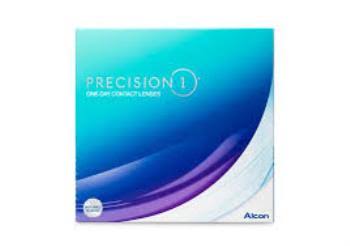 PRECISION1 90 Pack with Sphere -1.25 , Clear Contact Lenses by Alcon