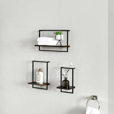 Draven 3 Piece Wall Shelf Set Gracie Oaks