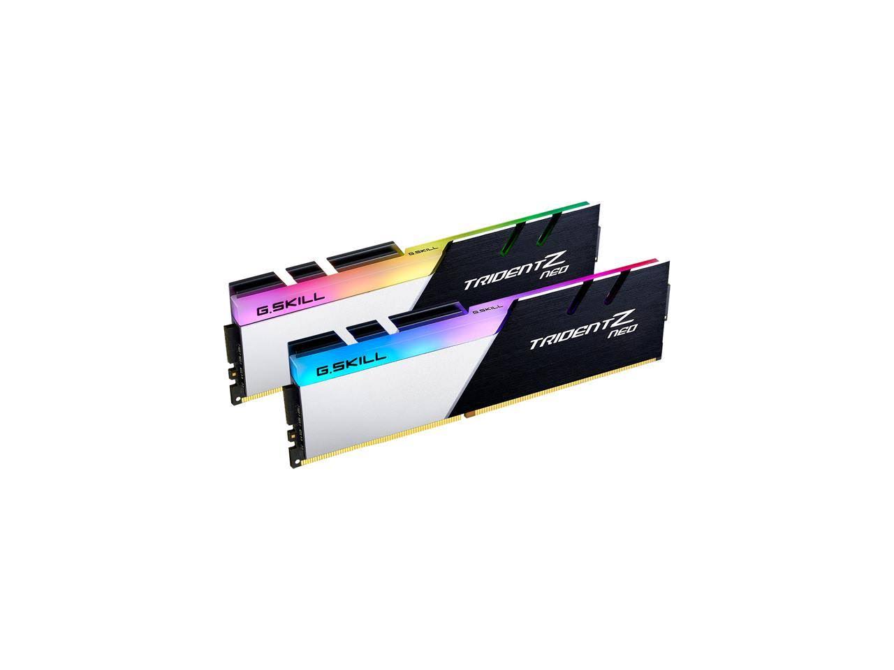 64GB G.SKILL Trident Z Neo DDR4 3600MHz Pc4-28800 CL16 RGB Dual Channel Kit (2x 32GB)