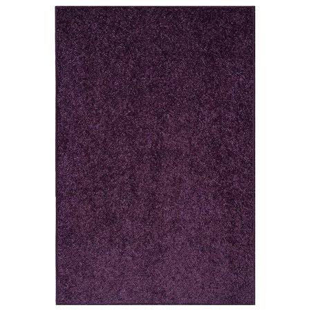 Solid Color Indoor Area Rugs, Purple - 3x5, Size  3 x 5