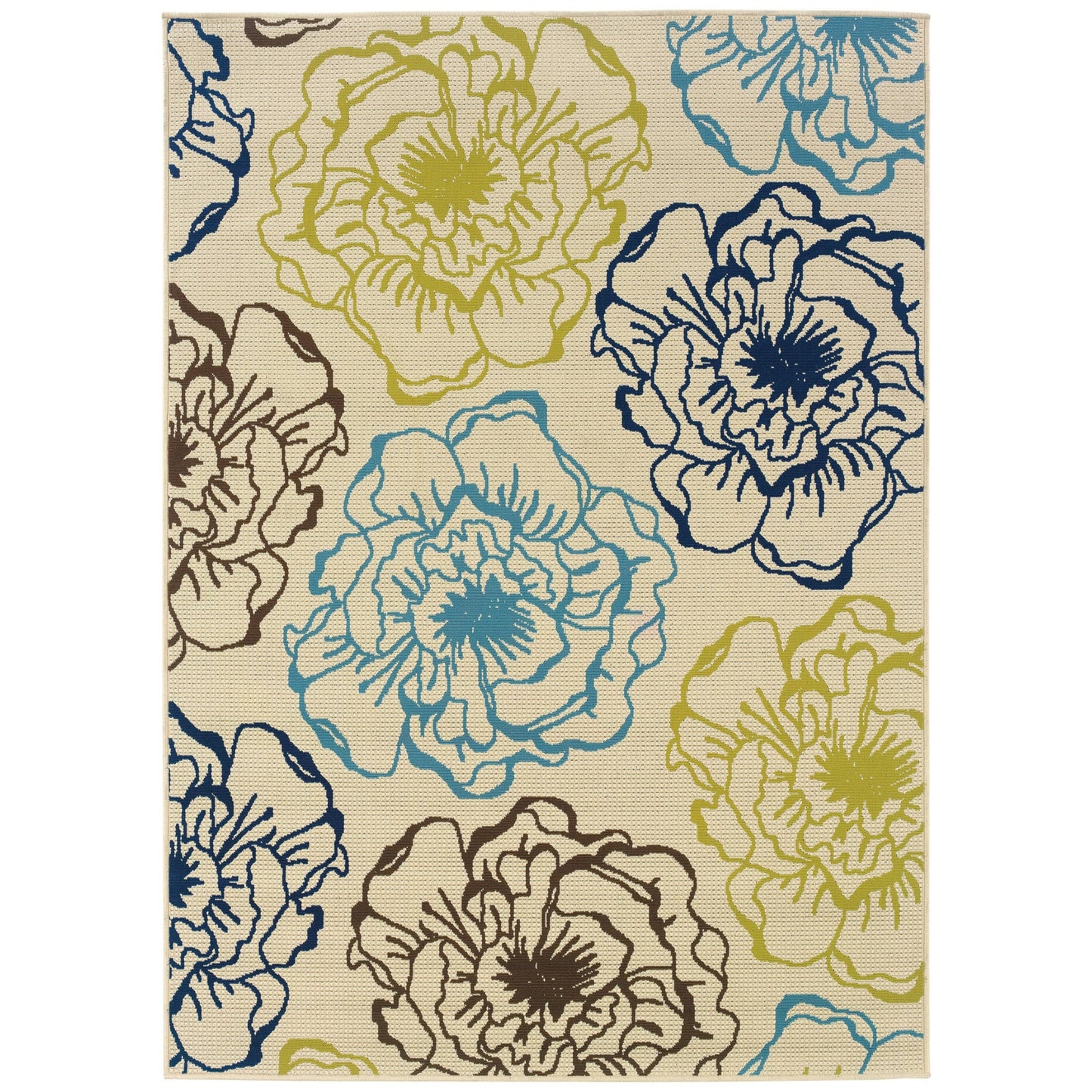 Catalina Blossom Indoor-Outdoor Area Rug - 67