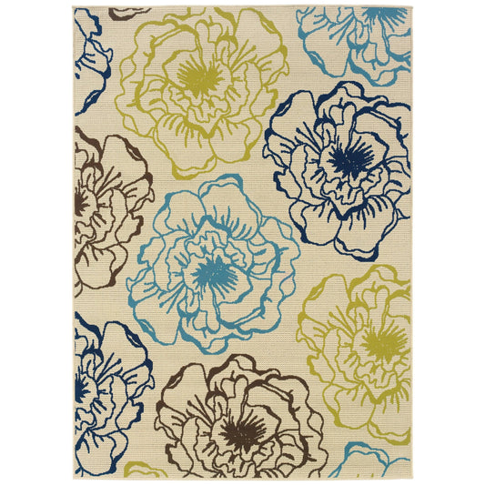 Catalina Blossom Indoor-Outdoor Area Rug - 67