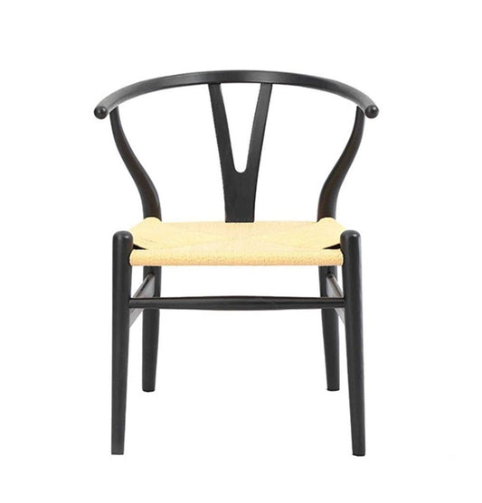 Dagmar Chair - Black/Orange/Pink/Yellow/Red - natural-cord, Black