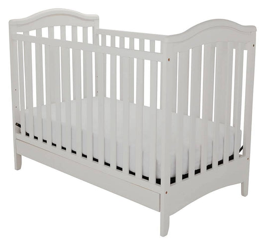 Athena Jeanie 3 in 1 Convertible Crib in White