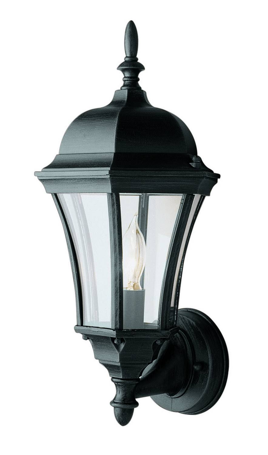 Trans Globe Lighting 4502-BK Burlington Outdoor Wall Light Black