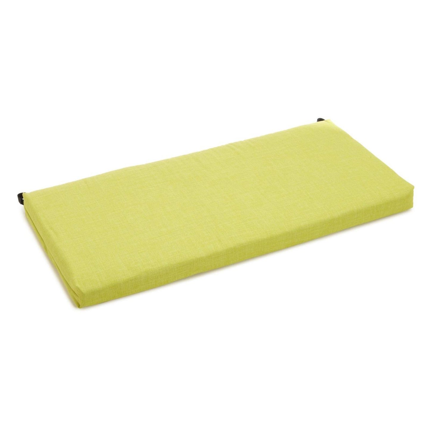 Blazing Needles 48 x 19 in. Outdoor Bench Cushion Lime