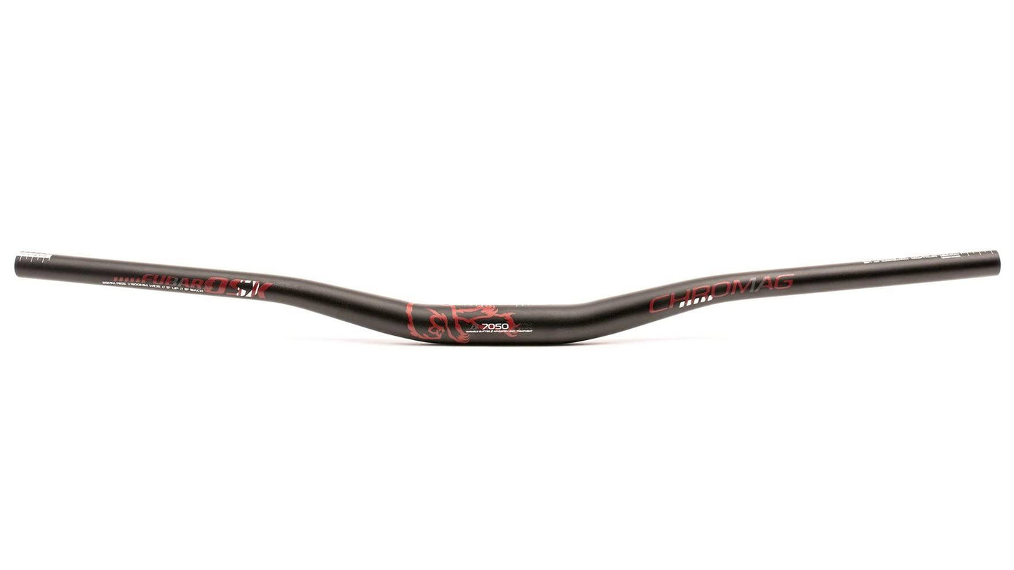 Chromag Fubars OSX Handlebar 800mm 25mm Black Red Riser Handlebars