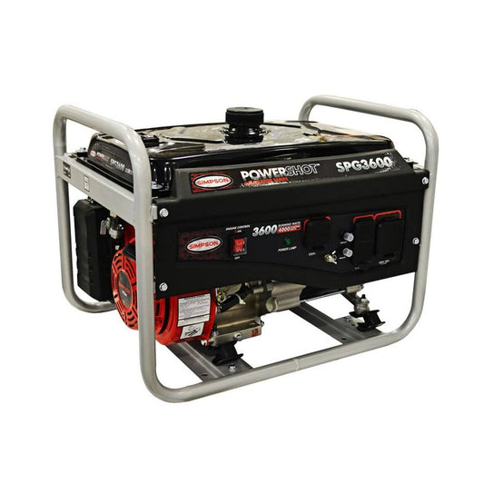 Simpson SPG3600 3600 Watt Gasoline Powered Portable Generator