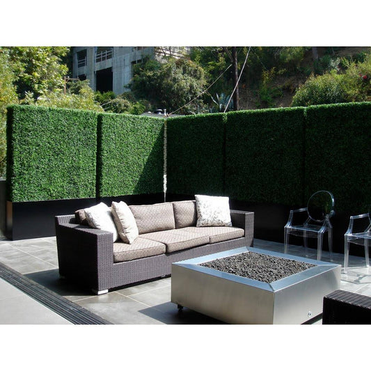 Ejoy GorgeousHome Artificial Boxwood Hedge Greenery Panels Milan 20 in. x 20 in. (6-Piece)