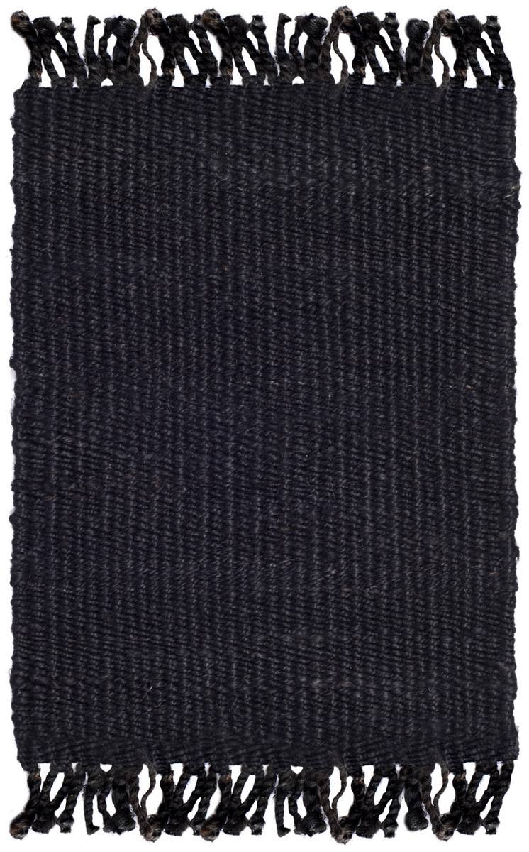 Safavieh Natural Fiber NF368D Area Rug, Black, 3x5 Rectangle