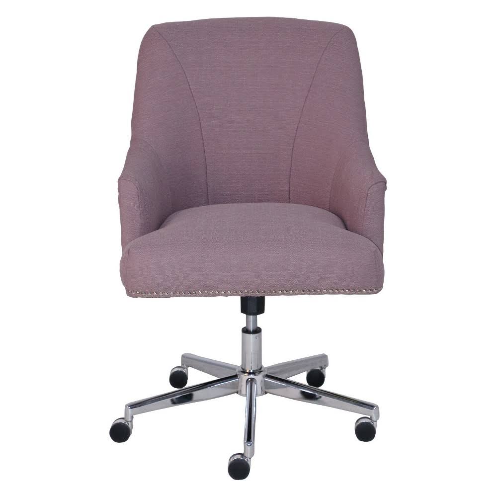 Style Leighton Home Office Chair, Lilac