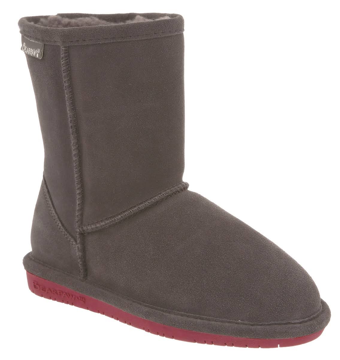 Bearpaw Kids Emma Charcoal/Pomberry