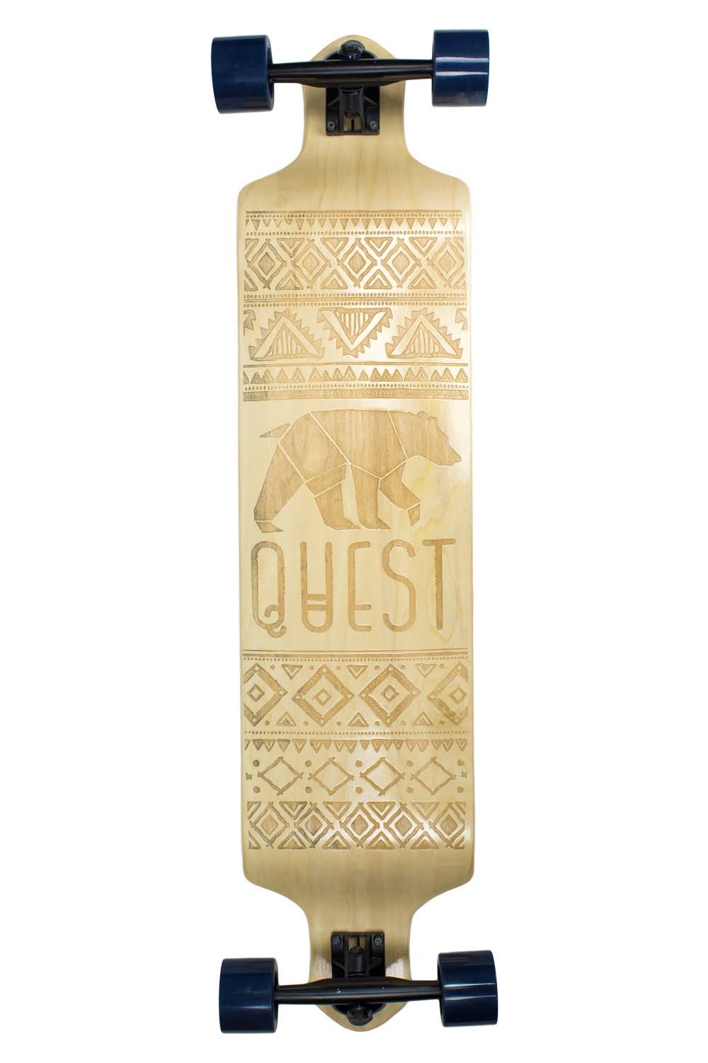 Quest California Native Spirit 41-Inch Skateboard, 41