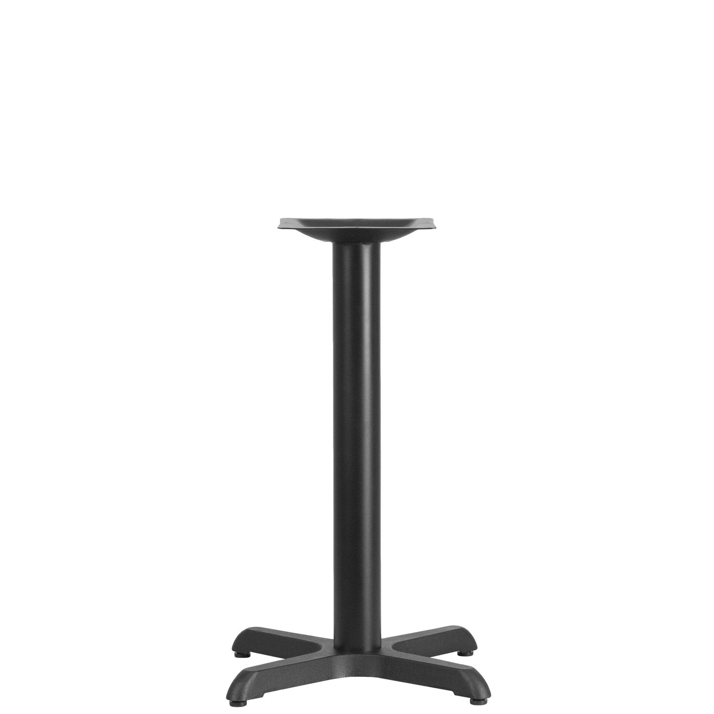 Flash Furniture 22 x 22 Restaurant Table X-Base with 3 Table Height Column