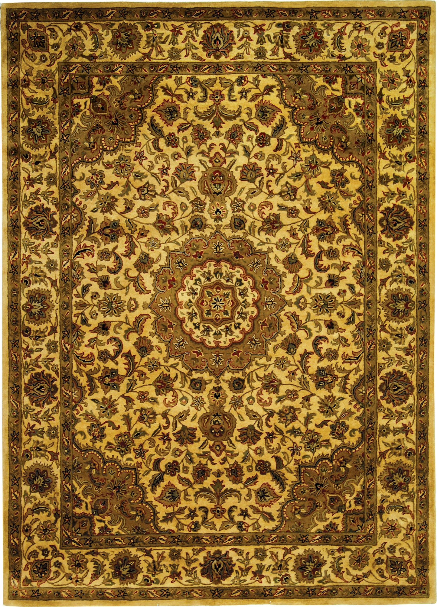 Safavieh Classic CL762A 6 Round Ivory Rug