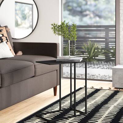 AllModern Jaclyn C End Table Color Black