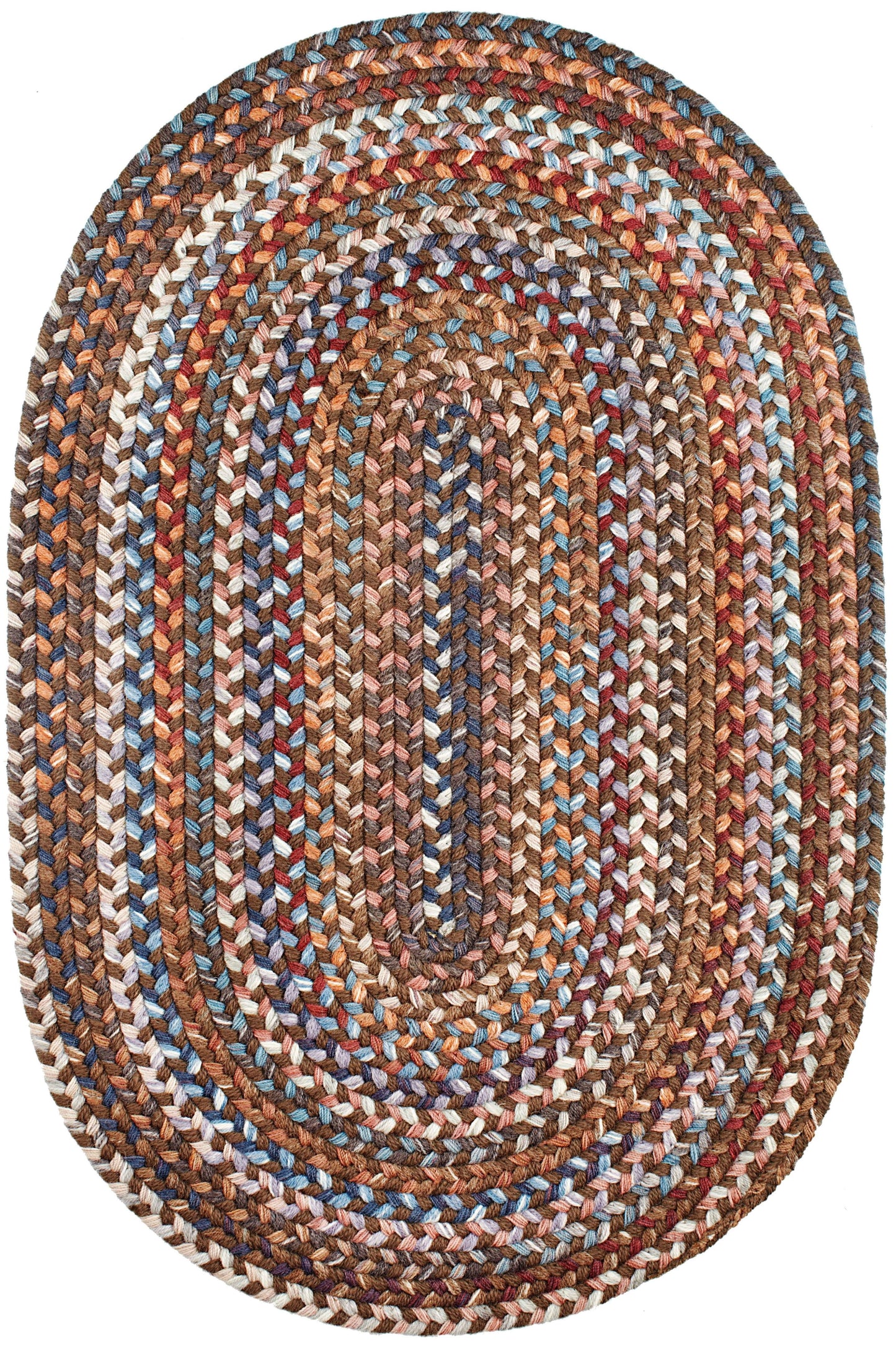 Rhody Rug Astoria Walnut 2x8 Oval