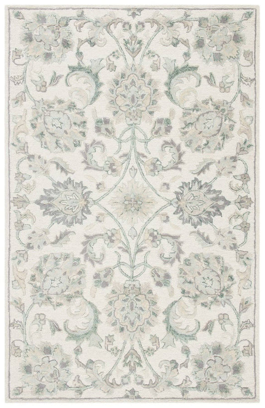 Safavieh Glamour Rug Collection GLM624A - Ivory / Grey - 8 x 10