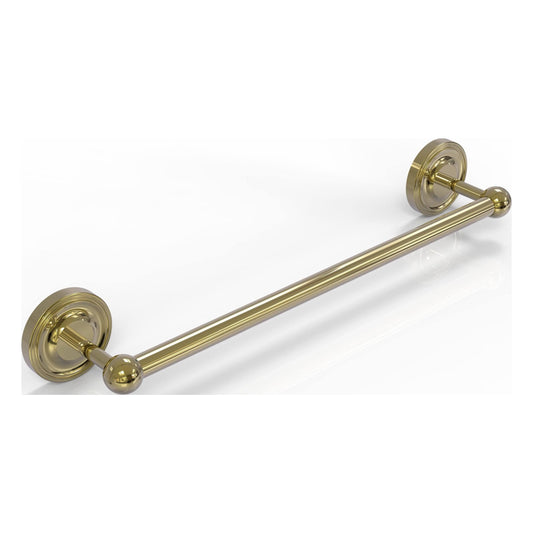 Allied Brass PR-41/18-UNL Prestige Regal Collection 18 inch Towel Bar, Unlacquered Brass