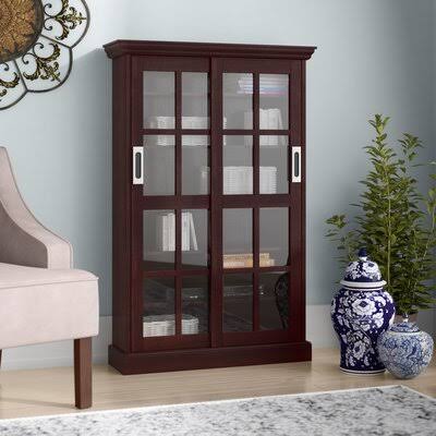 Darby Home Co Sliding Door Media Cabinet