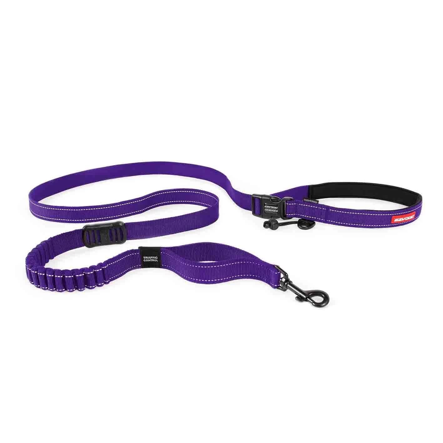 EzyDog Road Runner Leash - Purple