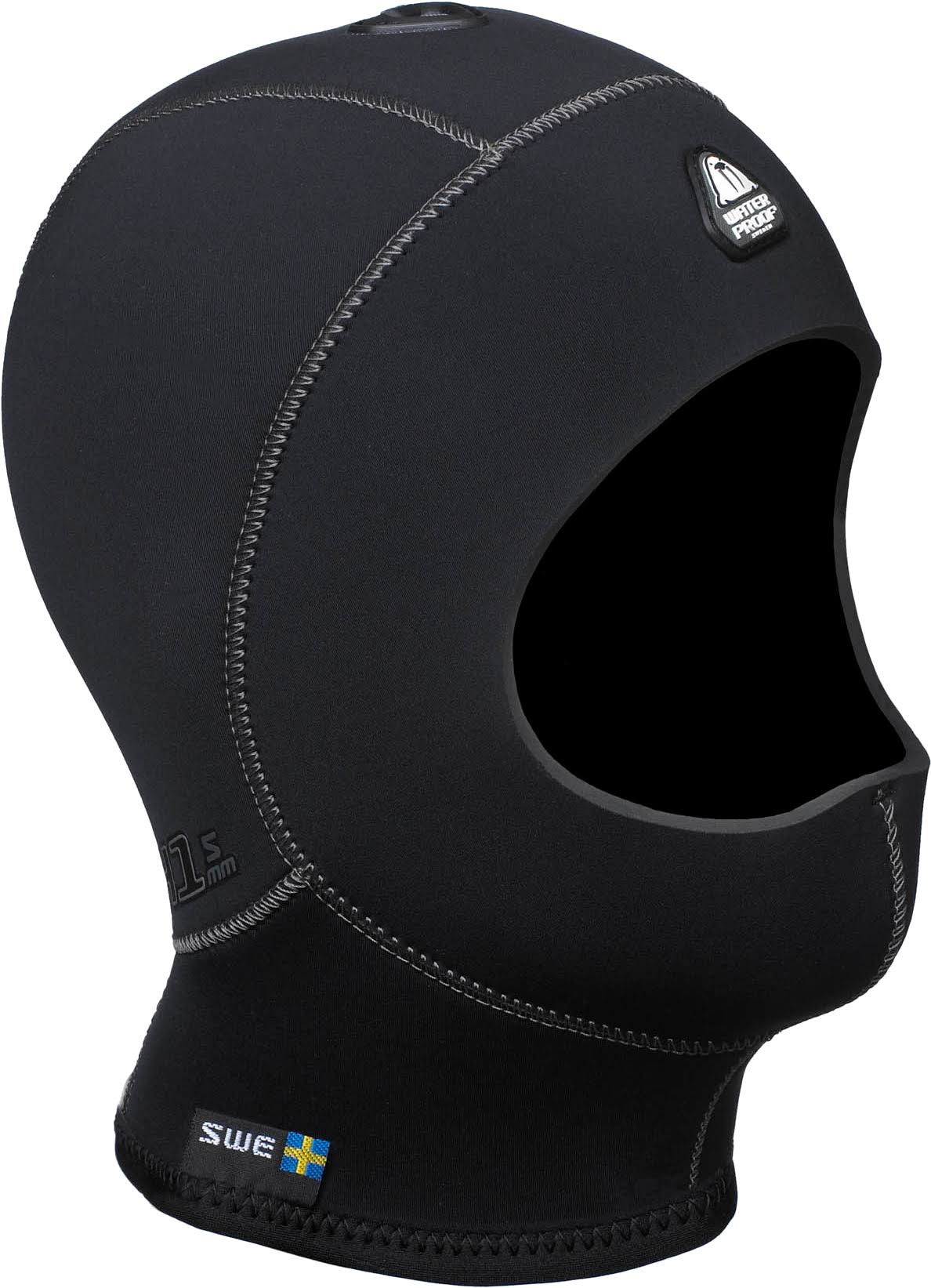 Waterproof H1 5/7mm Hood Without Bib (Medium)