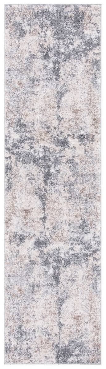 Safavieh Aston Rug Collection ASN710F - Light Grey / Grey - 2 x 8