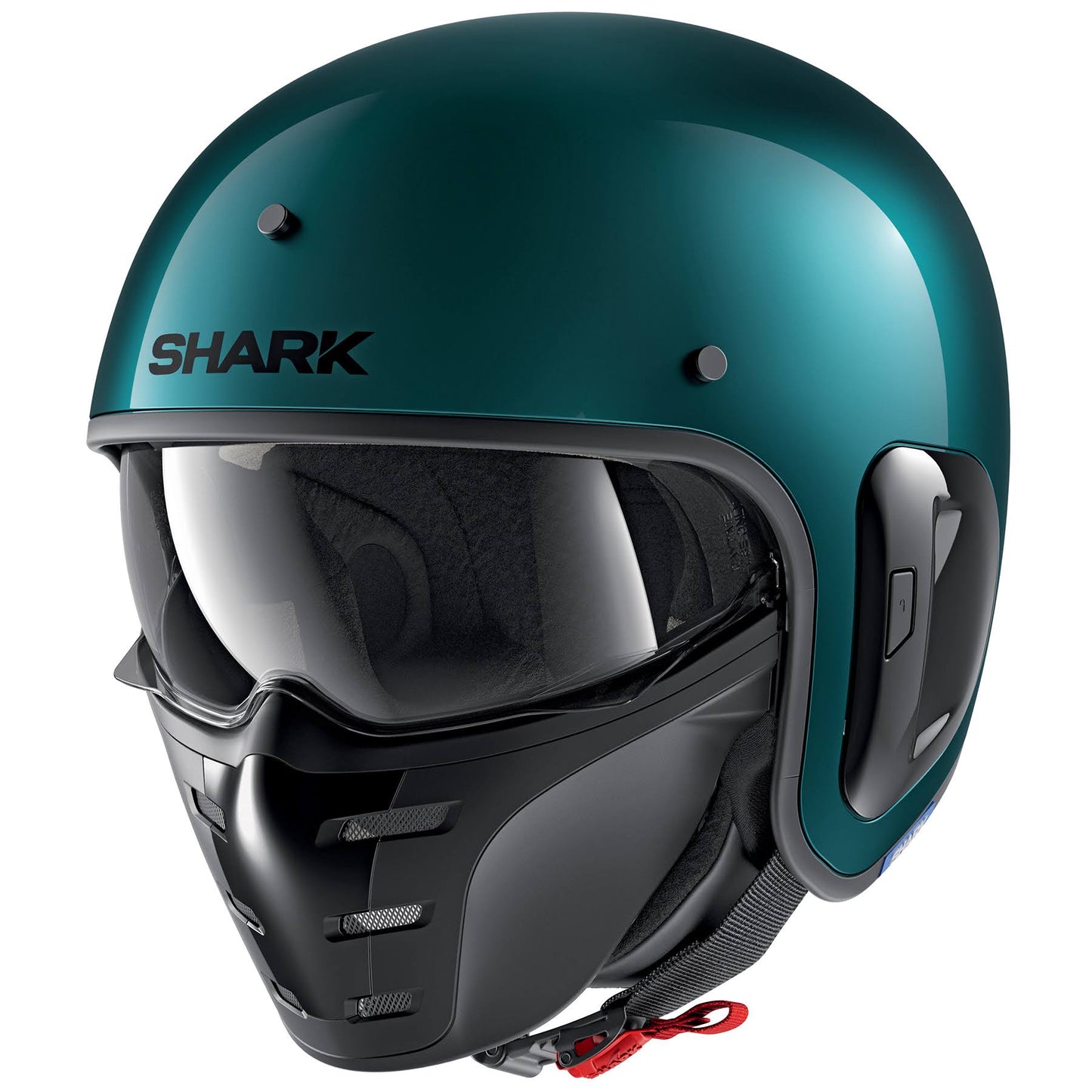 Shark - Helmet S-Drak 2 Blank Green / Green Metal - Size L