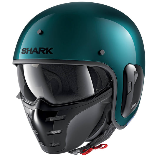 Shark - Helmet S-Drak 2 Blank Green / Green Metal - Size L