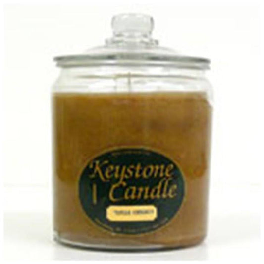 1 PC 64 oz Vanilla Cinnamon Jar Candles 5.5 in. Diameter x 7.75 in. Tall