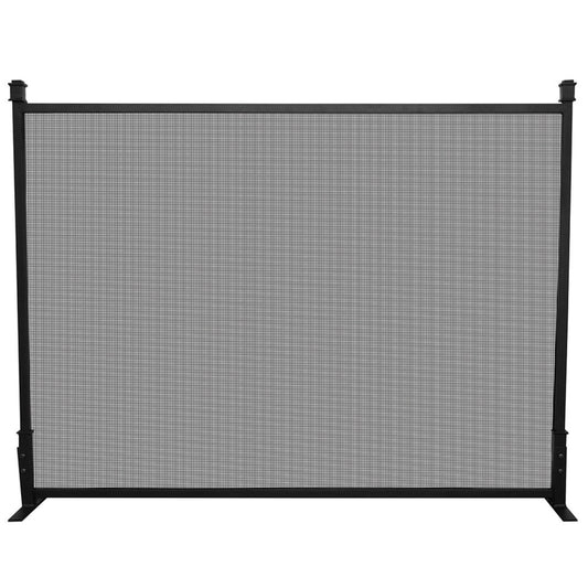 Uniflame S 1731 Single Panel Black Craftsman Screen