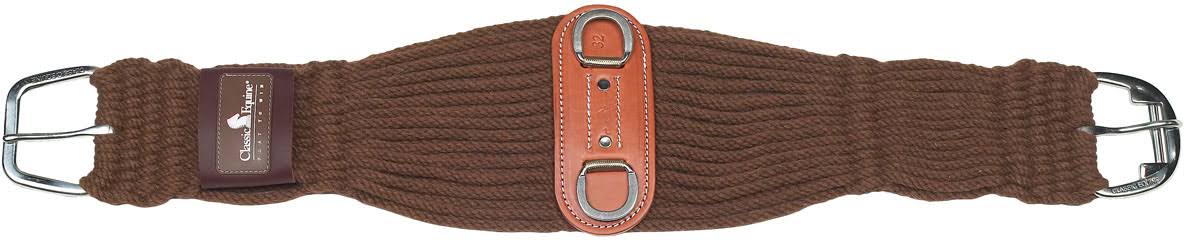 Classic Equine 100 Alpaca Roper Cinch, Natural, 28